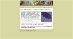 Desktop Screenshot of eduadvance.org